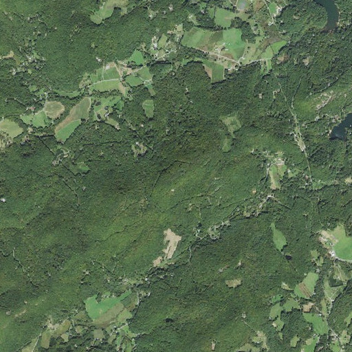 Aerial imagery of Big Mountain, NC