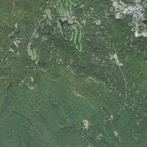 Aerial imagery of Brushy Face, NC