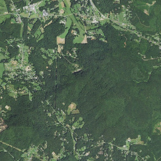 Aerial imagery of Yellow Mountain, NC