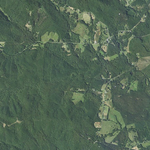 Aerial imagery of Green Branch, NC