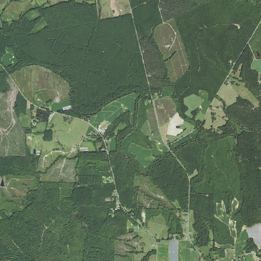 Aerial imagery of Tumbling Run, NC