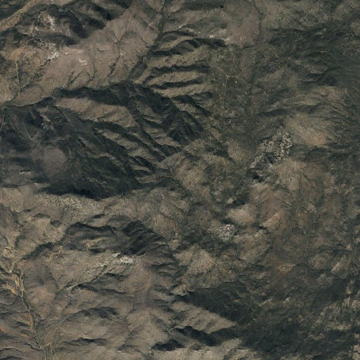 Aerial imagery of Barrel Spring, AZ