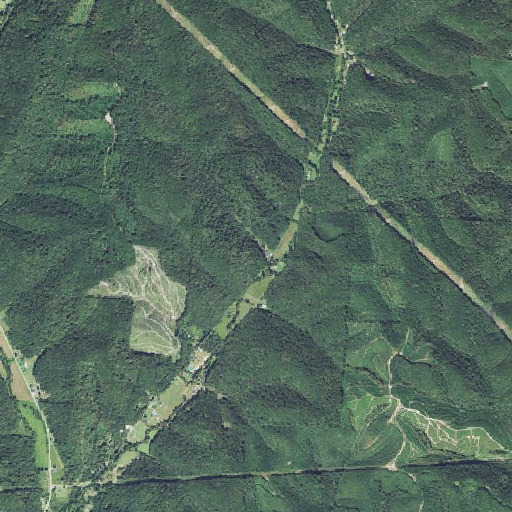 Aerial imagery of Allen Hollow, OH
