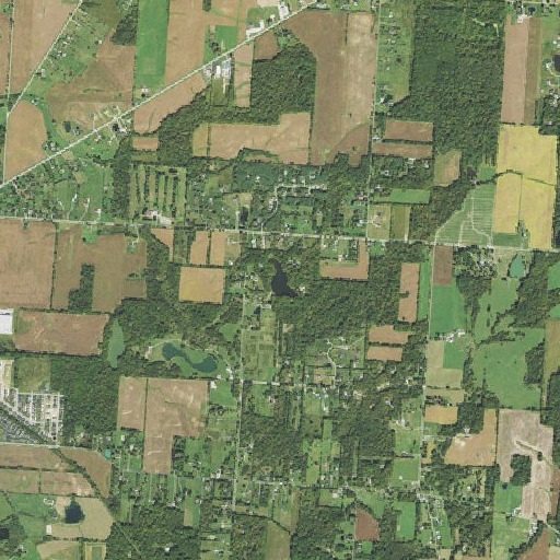 Aerial imagery of Beaver Lake, OH