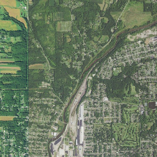 Aerial imagery of Big Run, OH