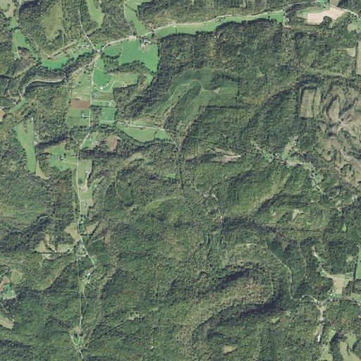 Aerial imagery of Big Run, OH
