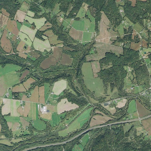 Aerial imagery of Big Run, OH