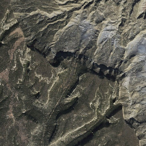 Aerial imagery of Rock Gap, AZ