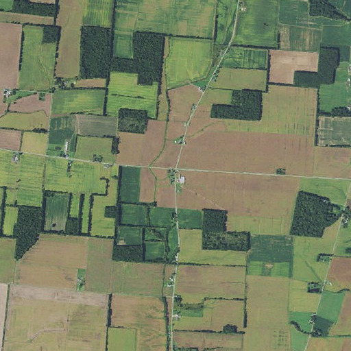 Aerial imagery of Glady Church, OH