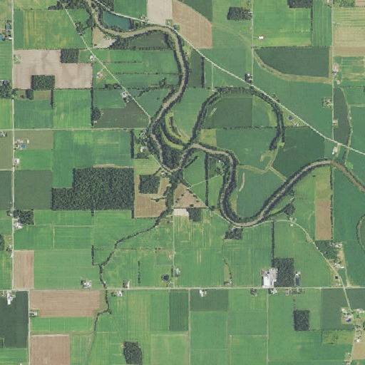 Aerial imagery of Holden Cemetery, OH