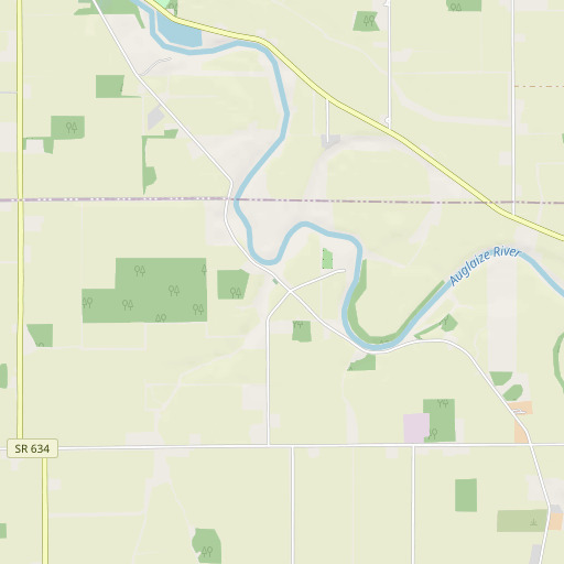 OpenStreetMap map of Holden Cemetery, OH