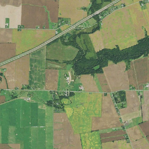 Aerial imagery of Mud Run, OH