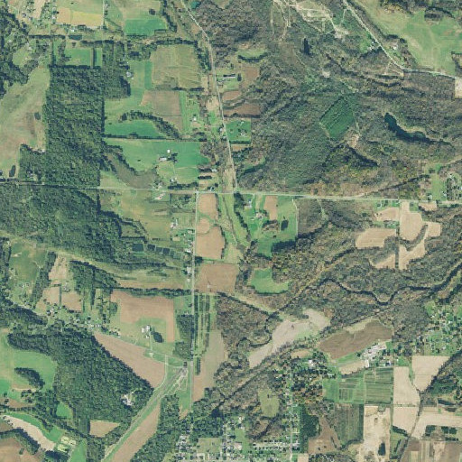 Aerial imagery of Pleasant Valley, OH
