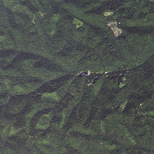 Aerial imagery of Rock Lick, OH