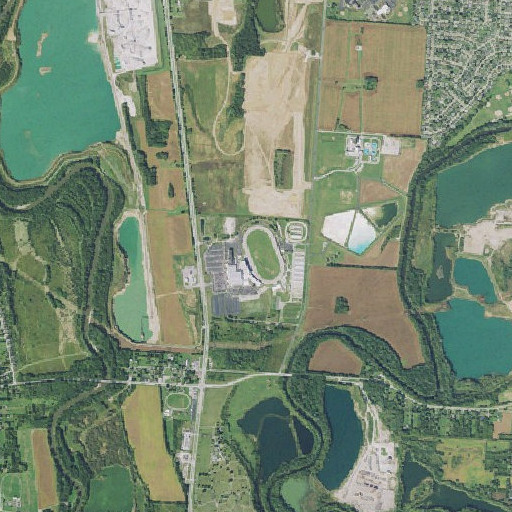 Aerial imagery of Scioto Downs, OH
