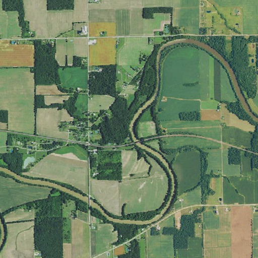 Aerial imagery of Snooks Run, OH