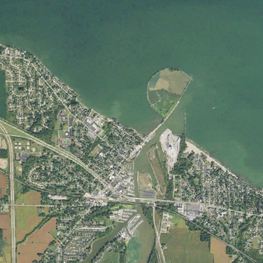 Aerial imagery of Lake Park, OH