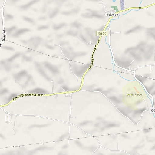 OpenStreetMap map of Wild Cherry School (historical), OH