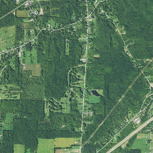 Aerial imagery of Maple Ridge Golf Course, OH