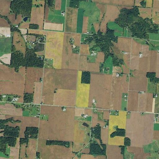 Aerial imagery of School Number 2 (historical), OH