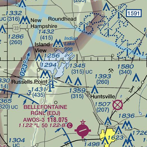 FAA VFR chart of School Number 1 (historical), OH
