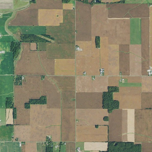 Aerial imagery of School Number 8 (historical), OH