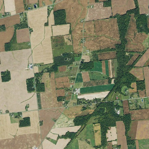 Aerial imagery of Norman School (historical), OH