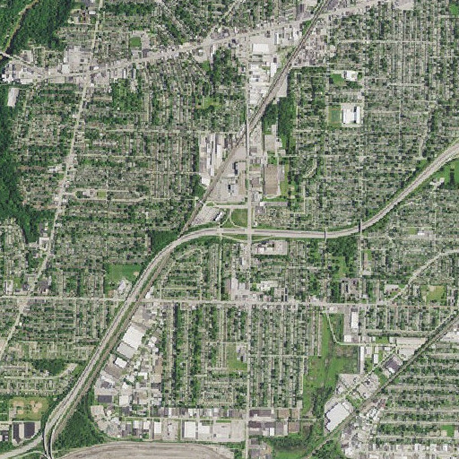 Aerial imagery of Interchange 240, OH