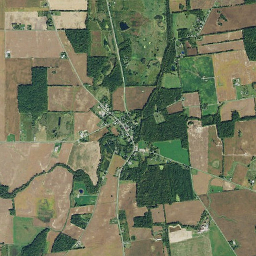 Aerial imagery of Roundhead, OH