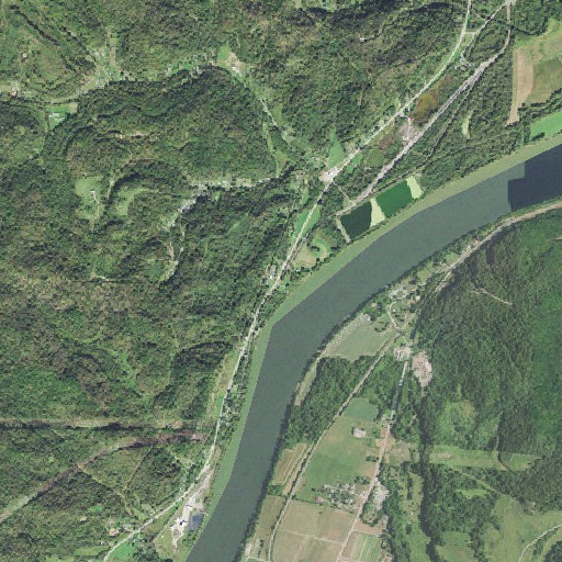 Aerial imagery of Silver Run, OH