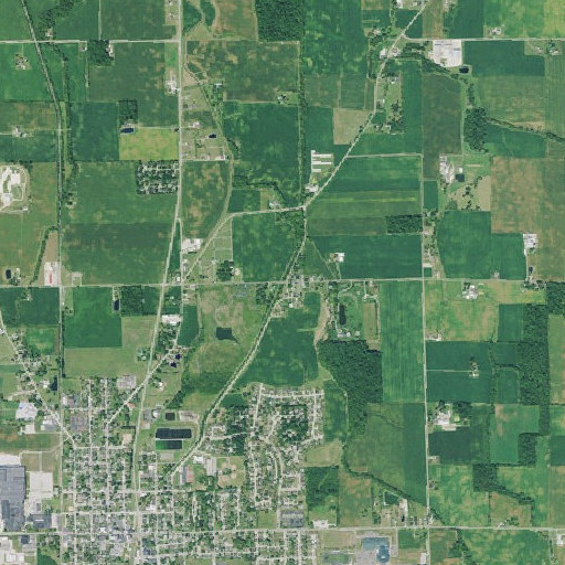 Aerial imagery of Lock Two, OH
