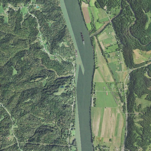 Aerial imagery of Sugarcamp Run, OH