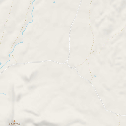 OpenStreetMap map of Batamote Ranch, AZ