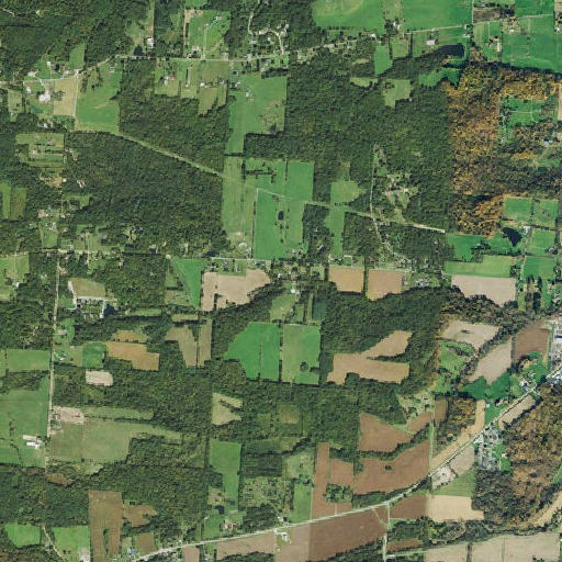 Aerial imagery of Beach Run, OH