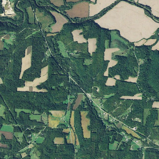 Aerial imagery of Dry Run, OH