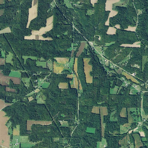 Aerial imagery of Jug Run, OH