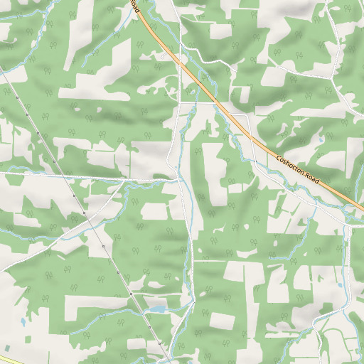 OpenStreetMap map of Jug Run, OH