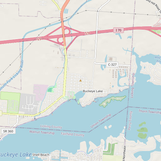 OpenStreetMap map of Observatory Hill, OH