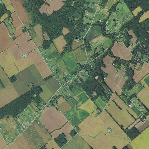Aerial imagery of Pansy School (historical), OH