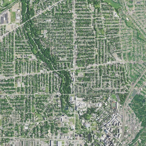 Aerial imagery of Doan School, OH