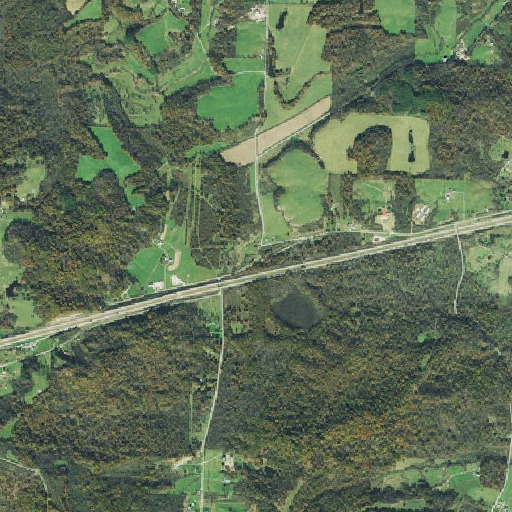 Aerial imagery of S Bridge, OH