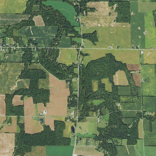 Aerial imagery of Phoenix Mills, OH
