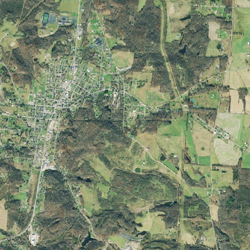 Aerial imagery of Congregational Cemetery, OH