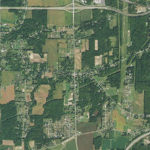 Aerial imagery of Brownhelm Historic District, OH