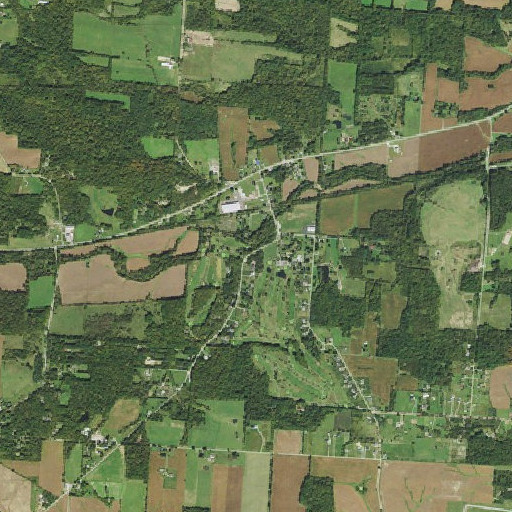 Aerial imagery of County Cemetery, OH