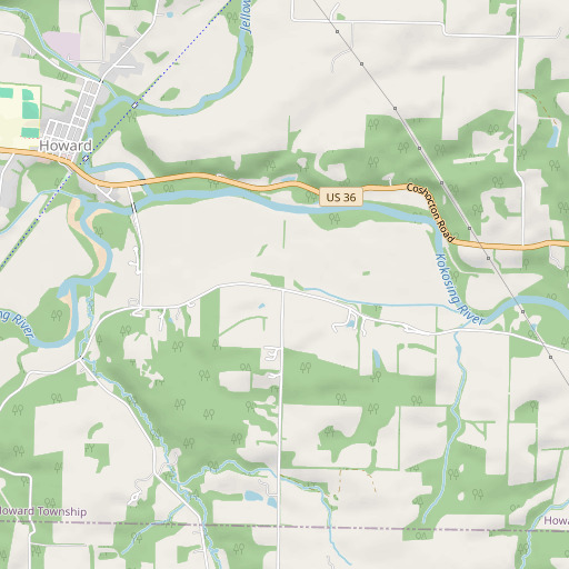 OpenStreetMap map of School Number 1 (historical), OH