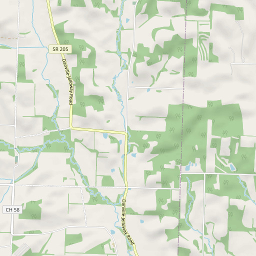 OpenStreetMap map of School Number 2 (historical), OH