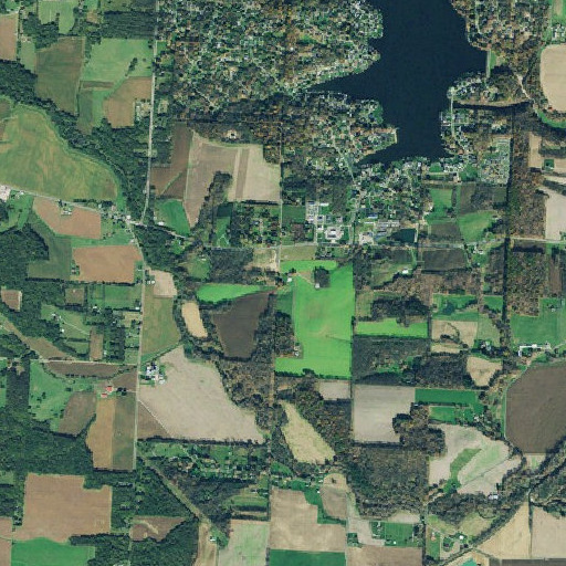 Aerial imagery of School Number 2 (historical), OH