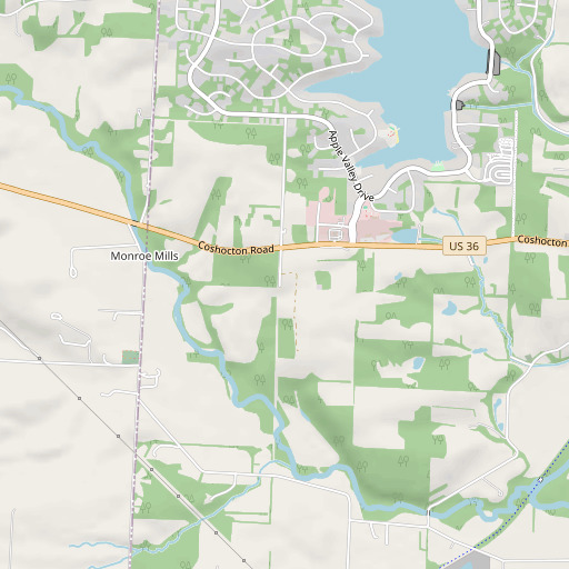 OpenStreetMap map of School Number 2 (historical), OH