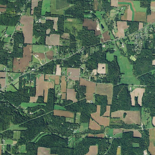 Aerial imagery of School Number 3 (historical), OH